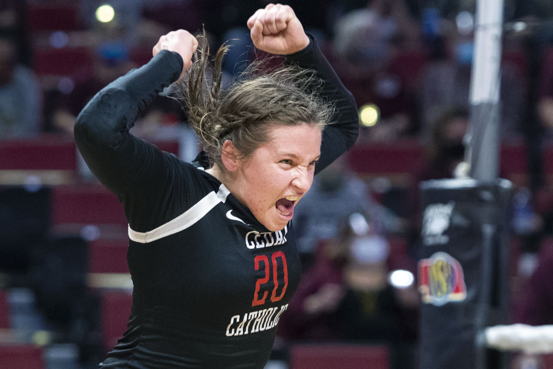 Class D-1 state volleyball, 11.5